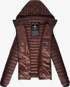 Marikoo Tussenjassen Tussenjas Samtpfote Dames Chocoladebruin -Groot Warenhuis Marikoo fdd87485c0228c3b5e62827de57f4e07